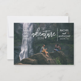 Reserve A Data A Aventura Começa | Fotografia de Salvar a Data do