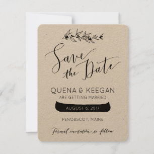 Reserve A Data A baga e a canoa salvar a data