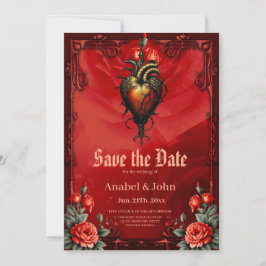 Reserve A Data A elegância gótica do coração