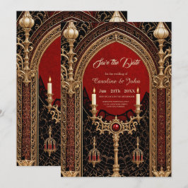 Reserve A Data A escura elegância do estilo gótico.