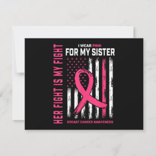 Reserve A Data A Luta Dela é Minha Luta Eu Uso Rosa Irmã Bandeira
