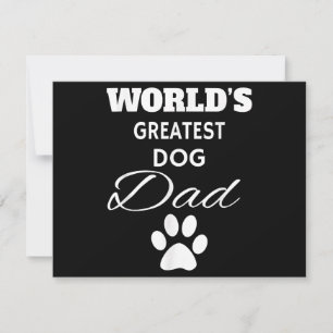 Reserve A Data A maior camisa de Pai de CACHORRO do mundo, Ame o