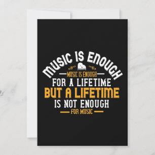 Reserve A Data A Música É Suficiente Para A Vida