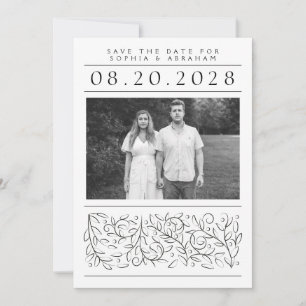 Reserve A Data A rolagem formal deixa foto em preto e branco