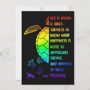 Reserve A Data A Vida É Irônica É Preciso Tristeza Para Saber