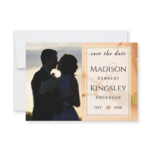 Abstrato Moderno de Coral 💡 Casamento com Tinta a