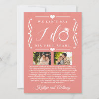 Adiamento de Casamento de Seis Pés Diferente da Da