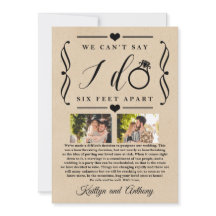 Adiamento de Casamento de Seis Pés Diferente da Da