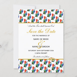 Reserve A Data ÁFRICA DO SUL Celebração de Casamento Evento Espec