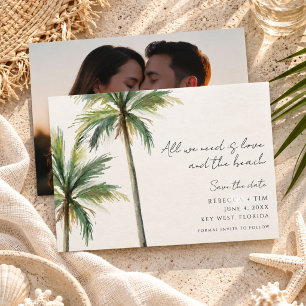 Reserve A Data Água Colorida Save The Data de Casamento na Praia