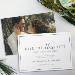 Reserve A Data Alteração de evento de casamento salvar a nova dat