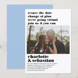 Reserve A Data Alteração do Plano Casamento Virtual Salvar a Foto