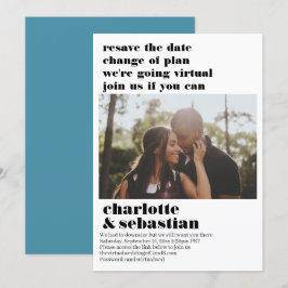 Reserve A Data Alteração do Plano Casamento Virtual Salvar a Foto