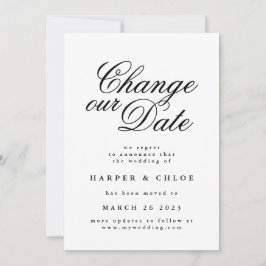 Reserve A Data Alterar nossa Data