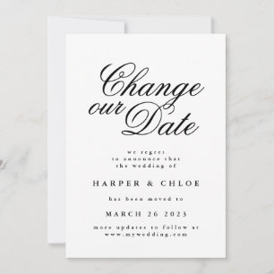 Reserve A Data Alterar nossa Data