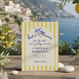 Reserve A Data Amalfi Coast Amore Lemon Stripe Wedding