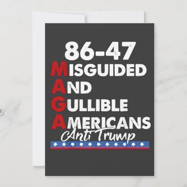 Reserve A Data Americanos Misguiados E Gulíveis 86-47 (Frente)