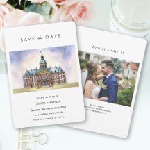 Amesterdã Países Baixos - Destino de Aquarela