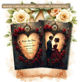 Reserve A Data Amor Atemporal – Coleção de Casamento Gótico Vitor