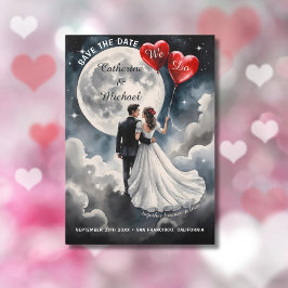 Reserve A Data Amor Romântico Nove Nuvens de Amor Casamento de Co