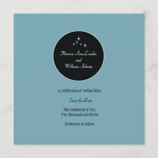 Reserve A Data Amsterdã Salvar a data: Pó azul