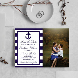 Reserve A Data Âncora Náutica Fotografia de Casamento Salvar a Da