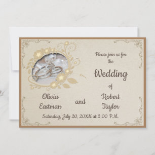 Reserve A Data Anéis de casamento vintage