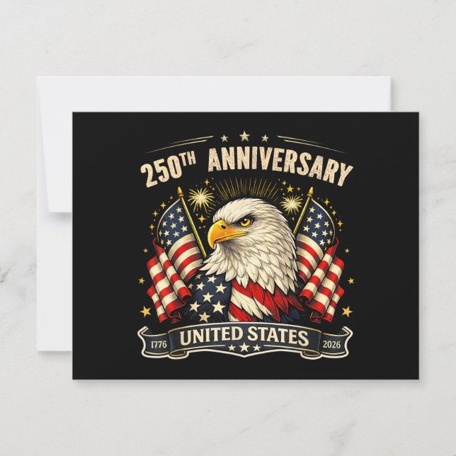 Reserve A Data Aniversário de 250 anos da Independência dos EUA 1 (Frente)