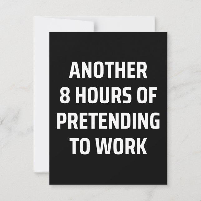 Reserve A Data another 8 hours of pretending to work (Frente)