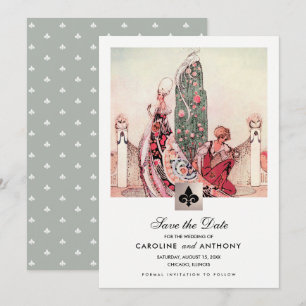 Reserve a Data. Anúncios de Casamento de Arte Vin