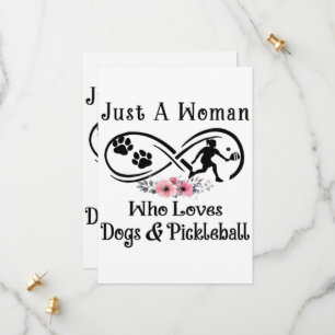 Reserve A Data apenas uma mulher que ama cachorros e Pickleball