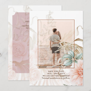 Reserve A Data Ar livre BOHO Grama das Pampas Luz Rosa Claro Casa