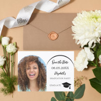 Arco de foto simples moderno Festa de Graduação