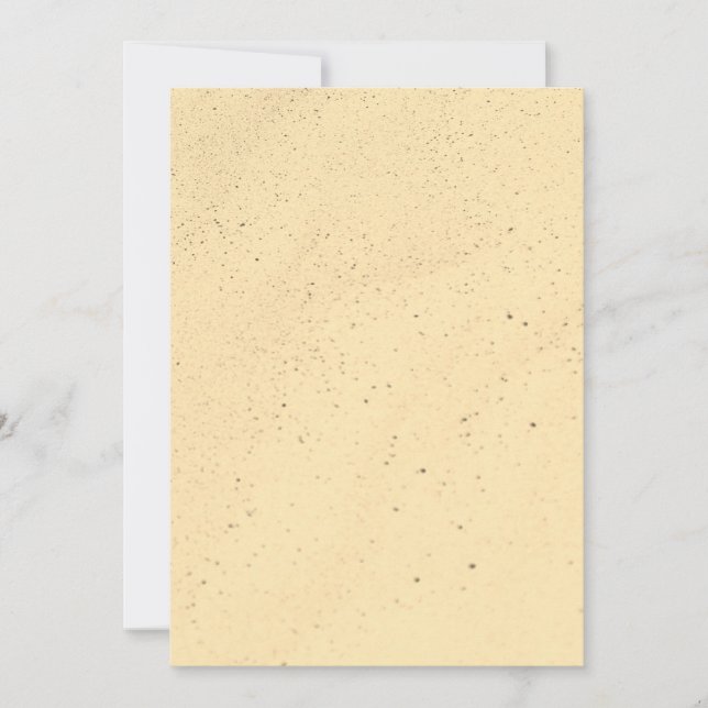 Reserve A Data Areia de Banana Amarela (Frente)