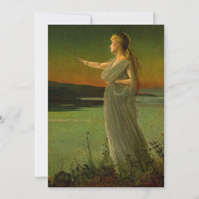Reserve A Data Ariadne em Naxos John Atkinson Grimshaw (Frente)
