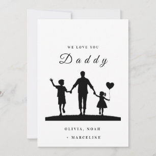 Reserve A Data Arte de Silhueta Personalizada “Nós Te Amamos Papa
