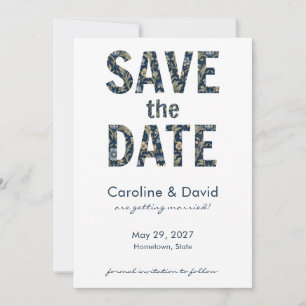Reserve A Data Arte Floral Moderna Novo Simples Casamento