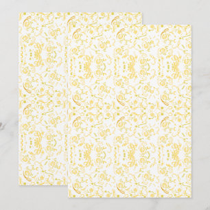 Reserve A Data Arte Nova Floral – Arte de Cartaz Mandala Paisley