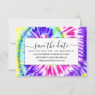 Reserve A Data Artsy Neon Rainbow Tie Dye Watercolor Patterno