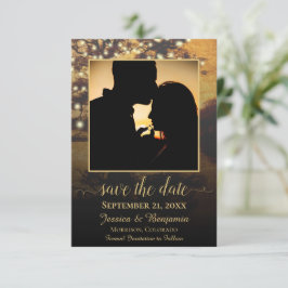 Reserve A Data Árvore de outono russa com casamento fotográfico d
