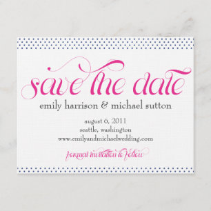 Reserve A Data As bolinhas pontuais salvar a data