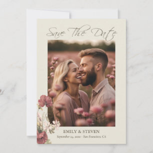 Reserve A Data As Fotografias De Taupe De Rosa Floral Elegante Sa