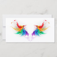 Asas Fluffy Rainbow
