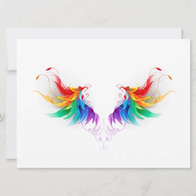 Reserve A Data Asas Fluffy Rainbow (Frente)
