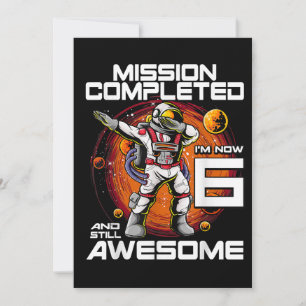 Reserve A Data Astronauta 6 de Astronauta Exterior, 6 Anos