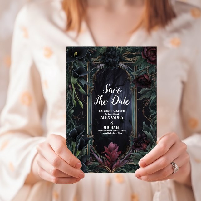 Reserve A Data Até que a morte nos separe do Casamento de Hallowe (Criador carregado)