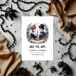 Reserve A Data "Até que a morte nos separe" Foto gótica