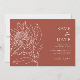 Reserve A Data Australiano Nativo Botânico Waratah Protea