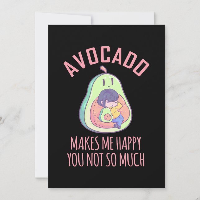 Reserve A Data Avocado Me Faz Feliz (Frente)