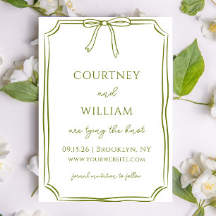 Reserve A Data Azeite De Arco Elegante E Casando Desenhado